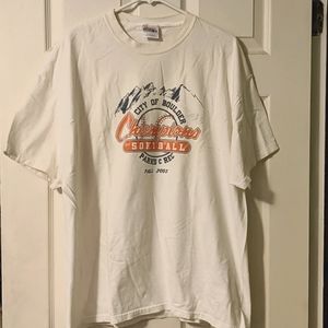 Vintage Boulder softball shirt